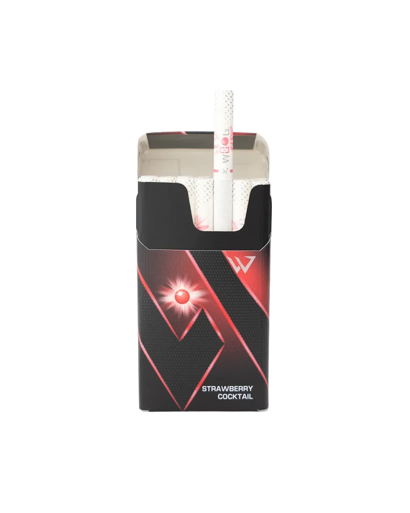 Woog Strawberry Cocktail cigarette pack.