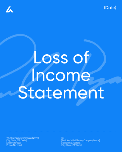 Loss of Income Statement