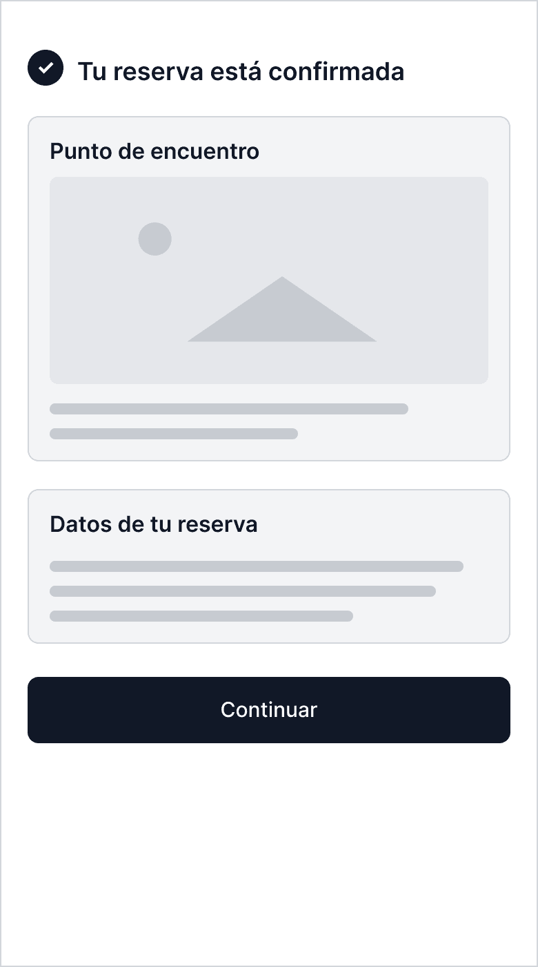Wireframe móvil: control