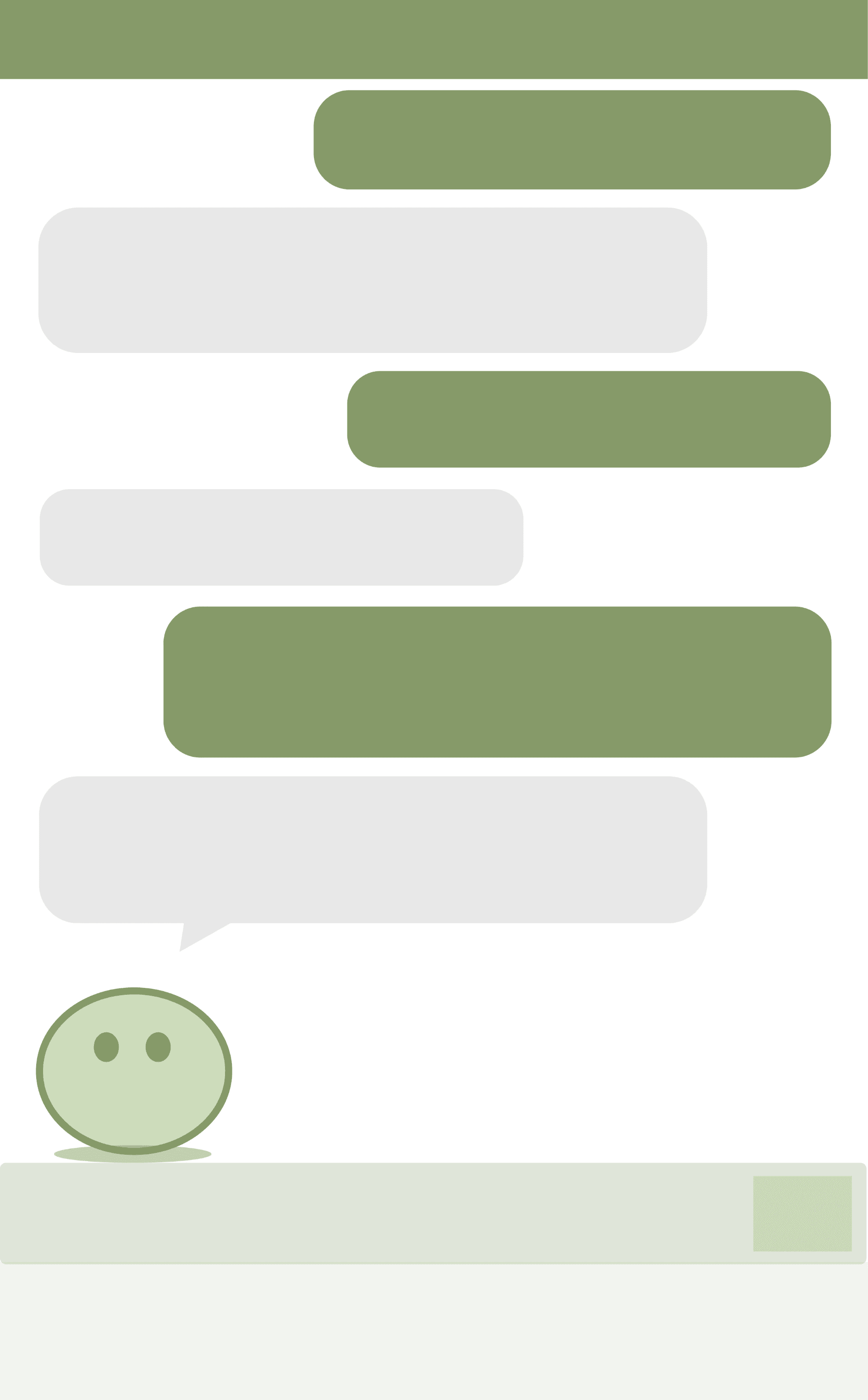 Early conversational study of a small CUI agent.