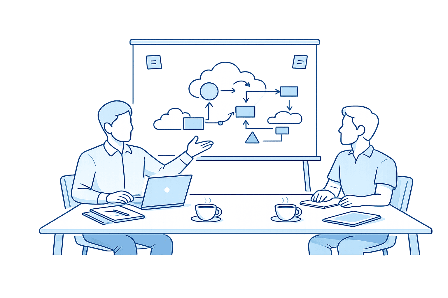 Illustratie van Intake & Situatie Analyse