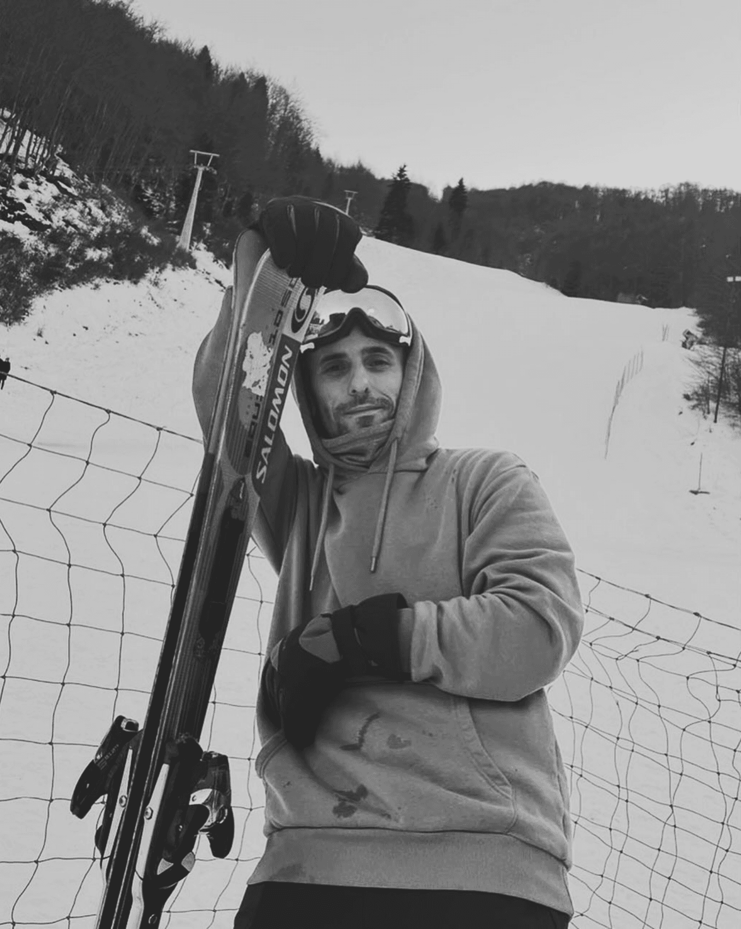 Woman with color palette