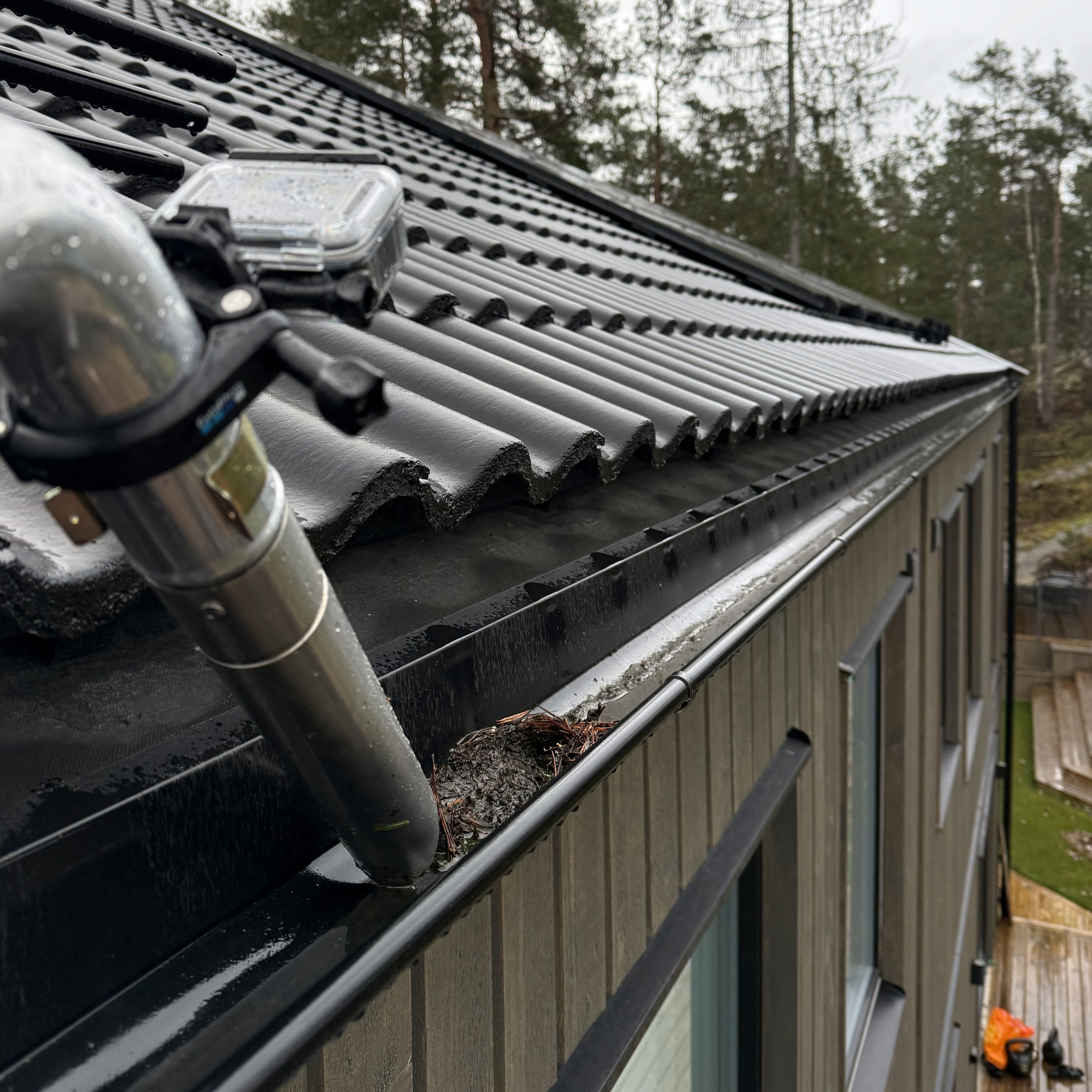 Aquafix, Rensa hängrännor i Stockholm