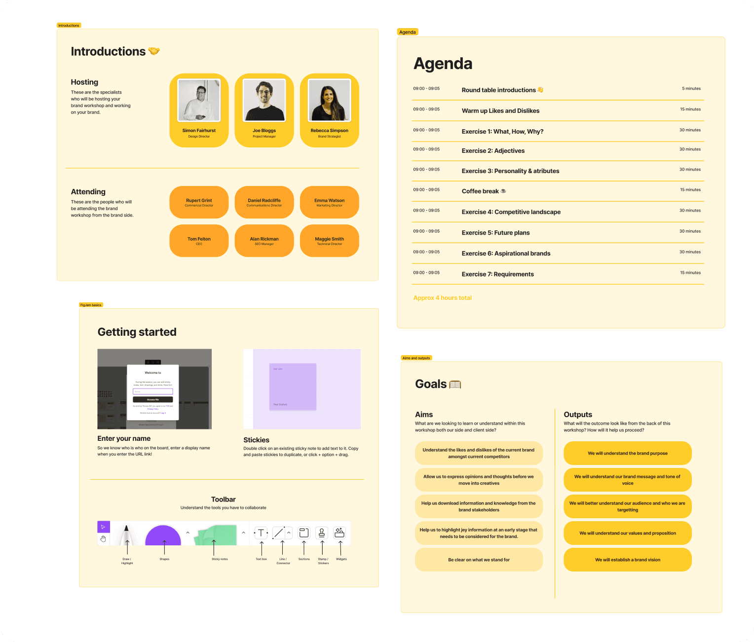 BrandBench - Ultimate FigJam Brand Workshop Template