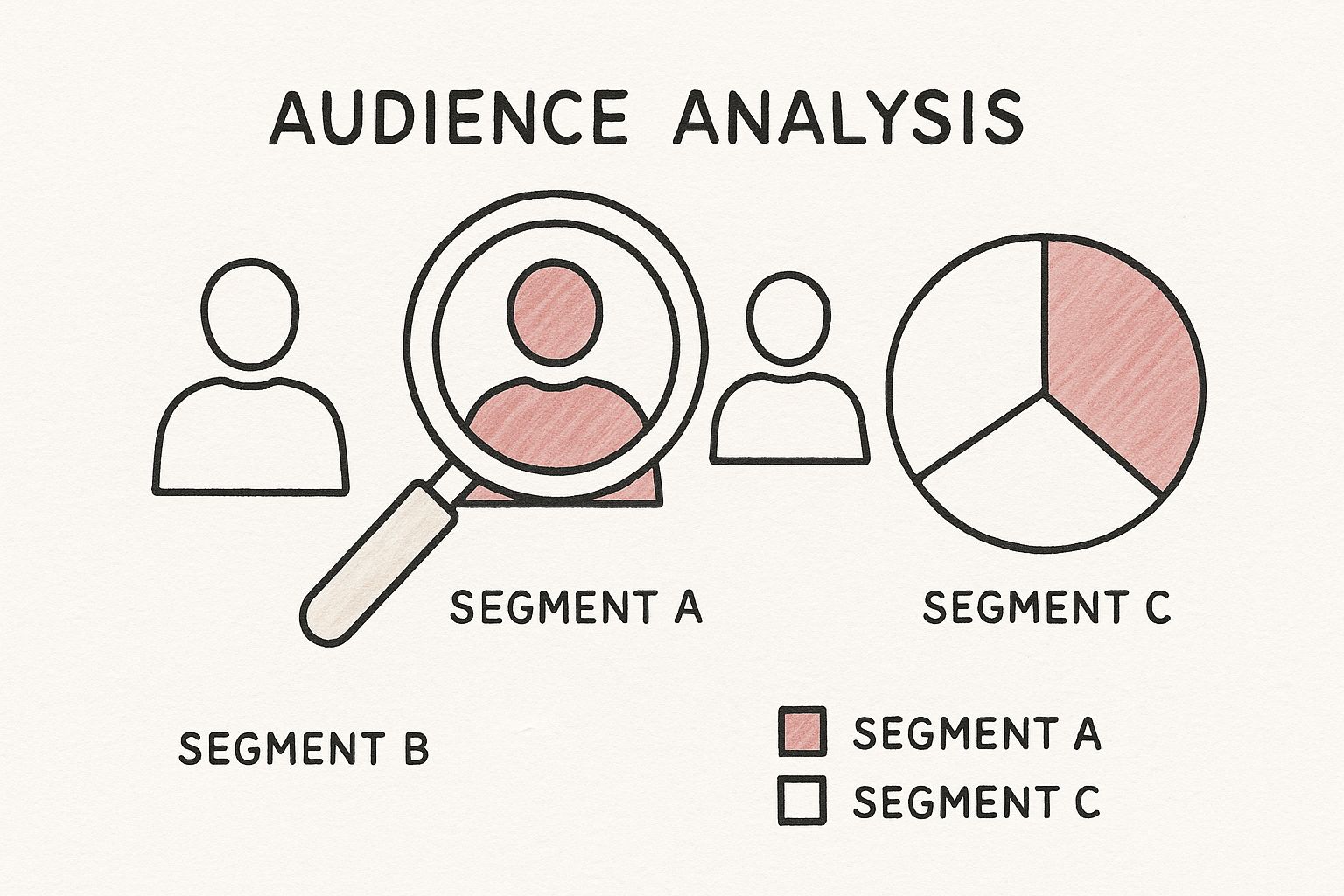 Infographic about copywriting for social media