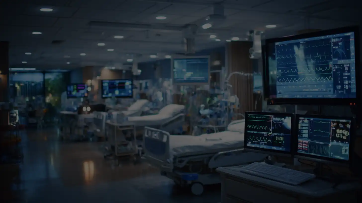 Hospital monitoring room