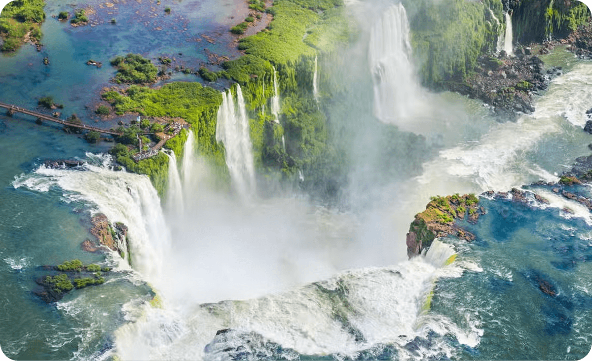 Paseo en helicóptero sobre las Cataratas