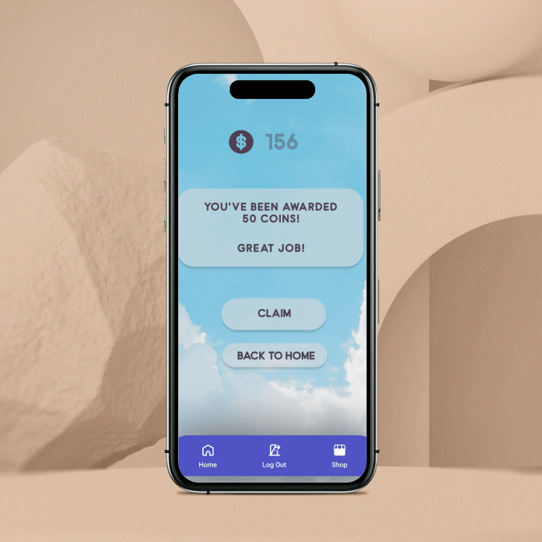 A user engages in a personalized meditation session on Zengo, guided by AI algorithms tailored to their unique preferences and goals.