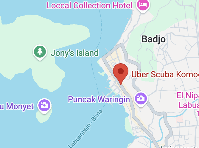 Uber scuba komodo scuba diving center indonesia shop location