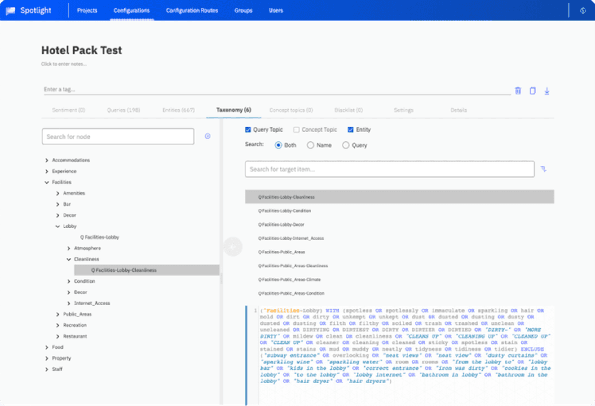 Lexalytics text analytics tools