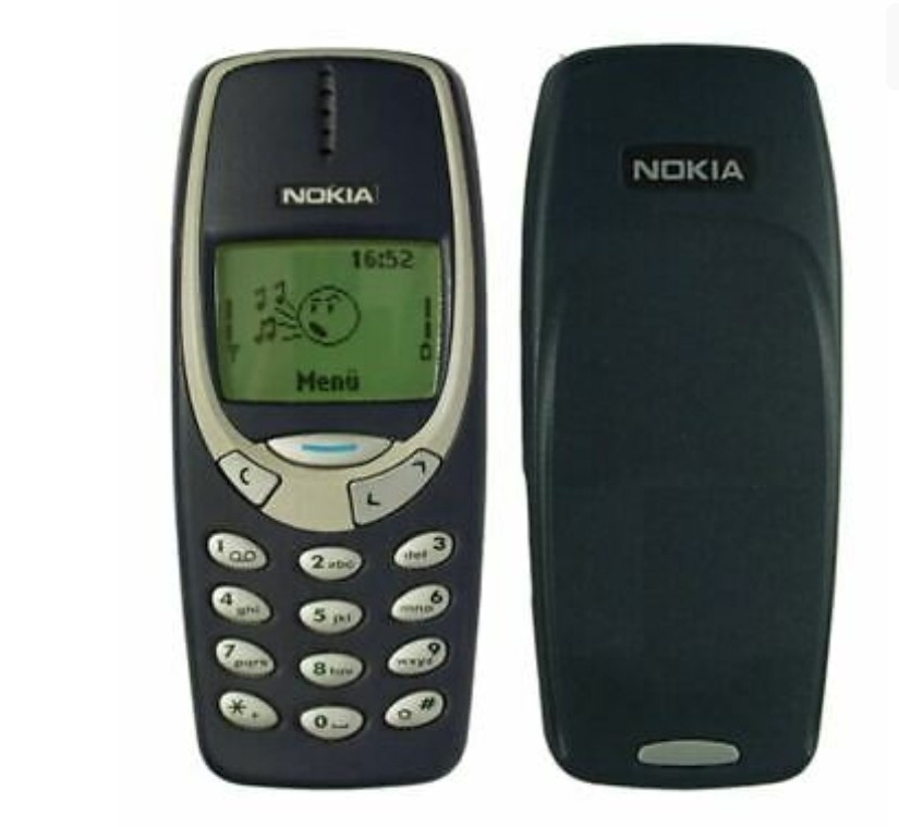 Classic Nokia dumb phone.