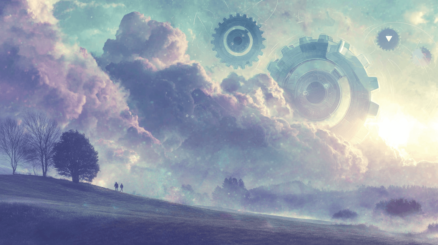 white and gray optical illusion