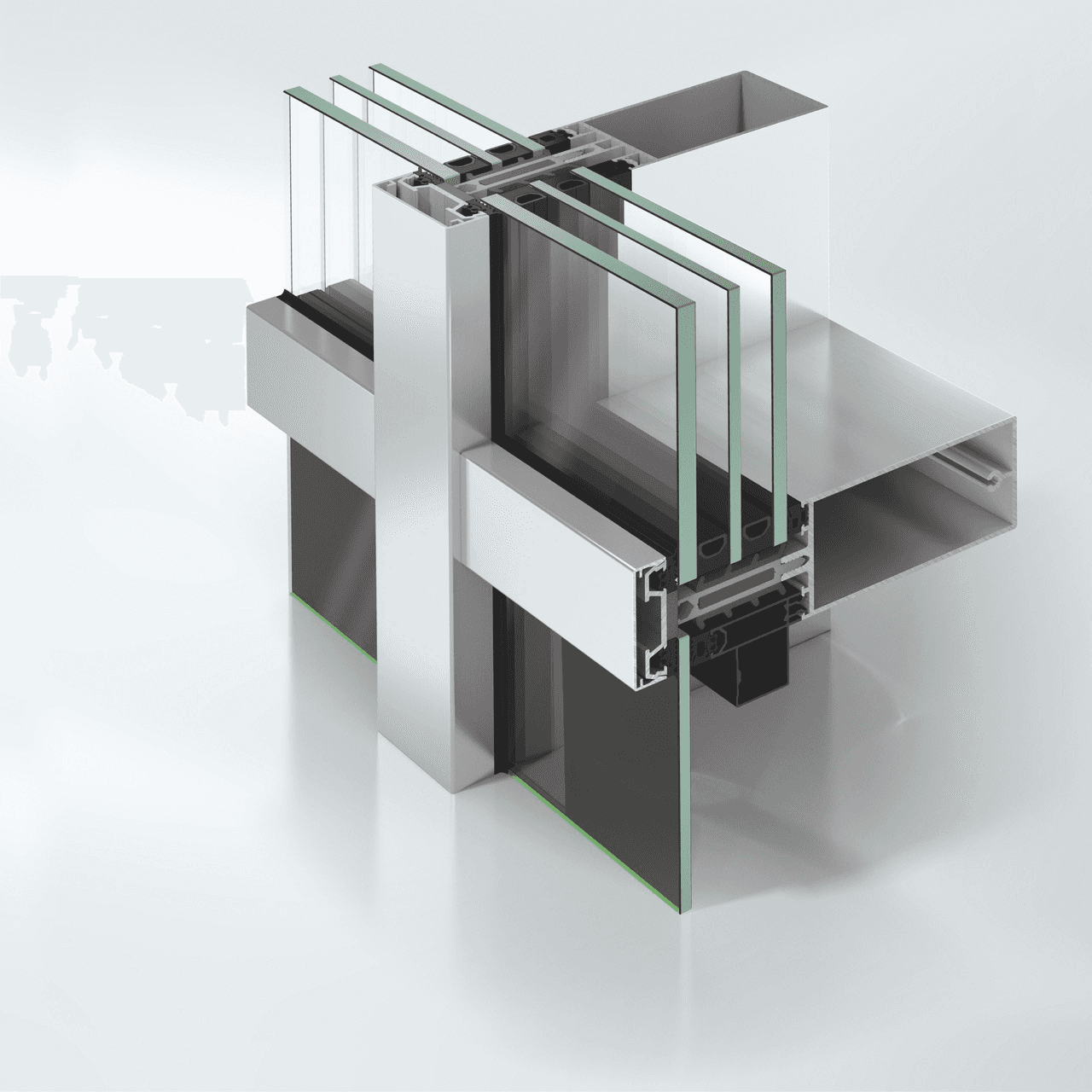 Schüco Fassade FWS 50 SI