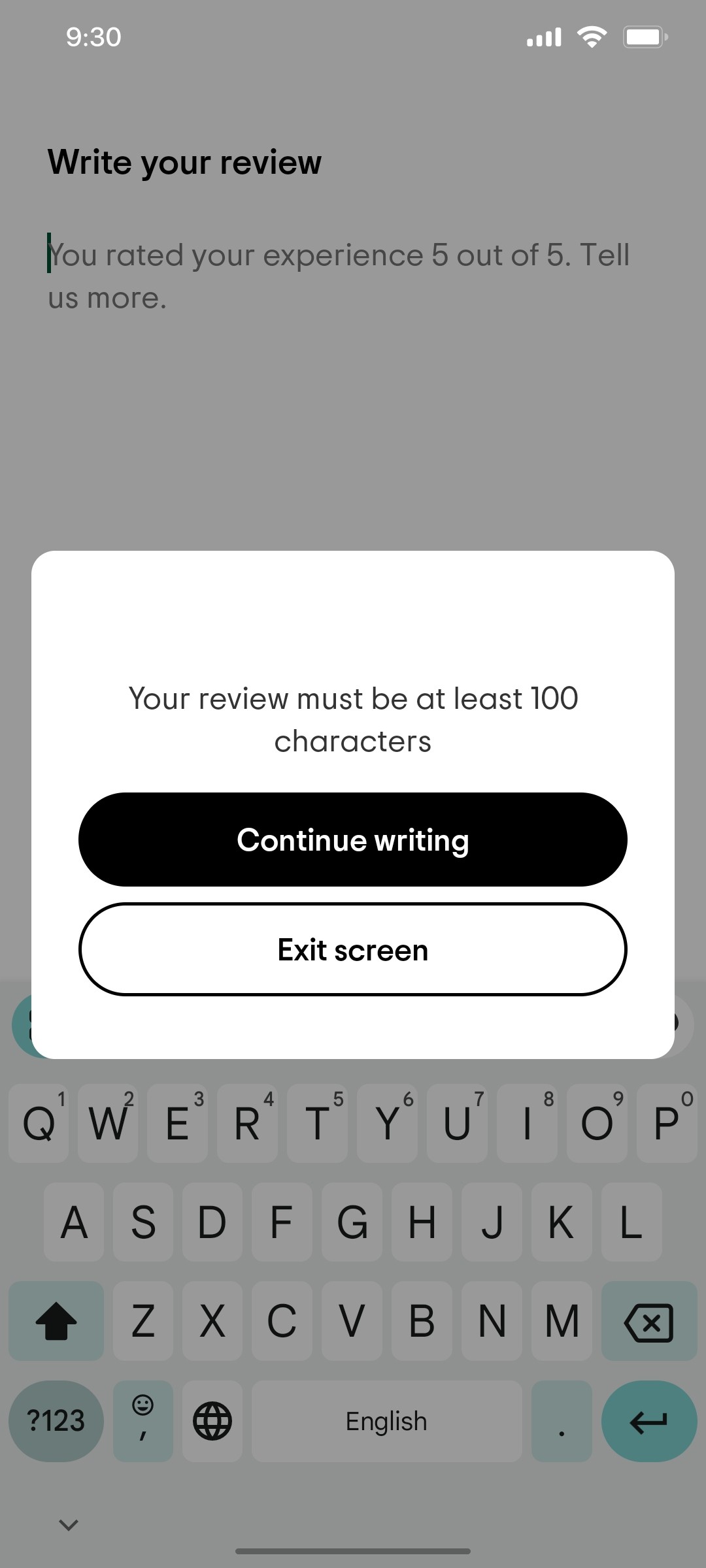 Tripadvisor Continue Page Screen