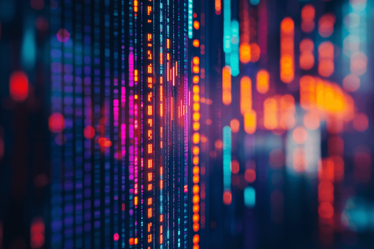 Abstract tech pattern