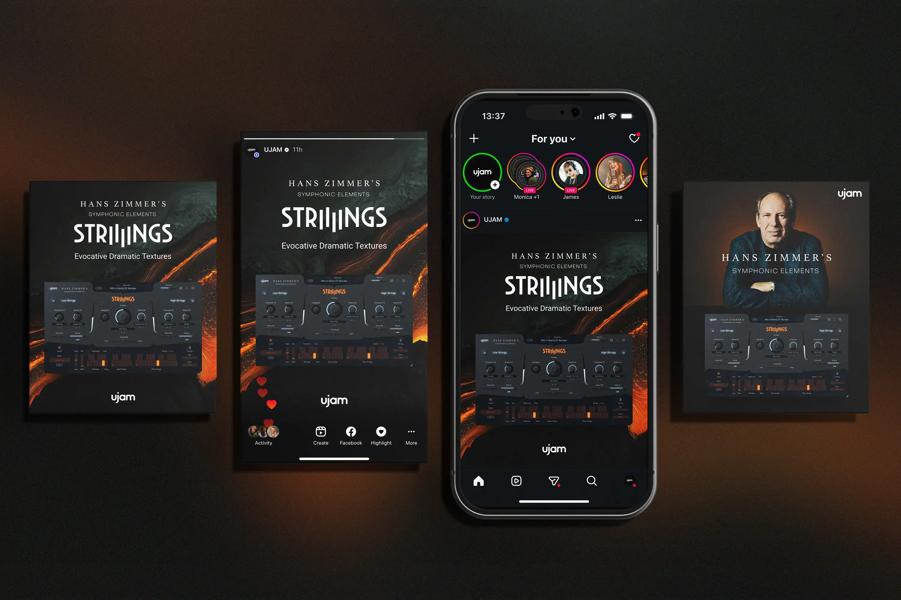 Hans Zimmer's Symphonic Elements STRIIIINGS Social Media