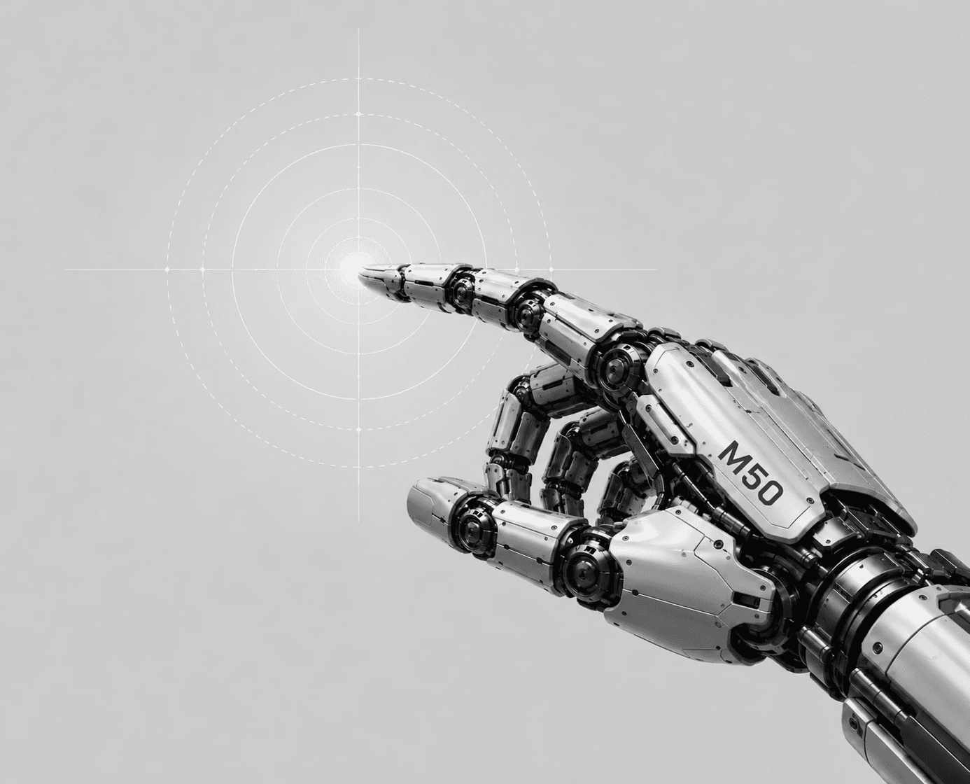 A hand holding a black pen, poised to write or draw on a surface.