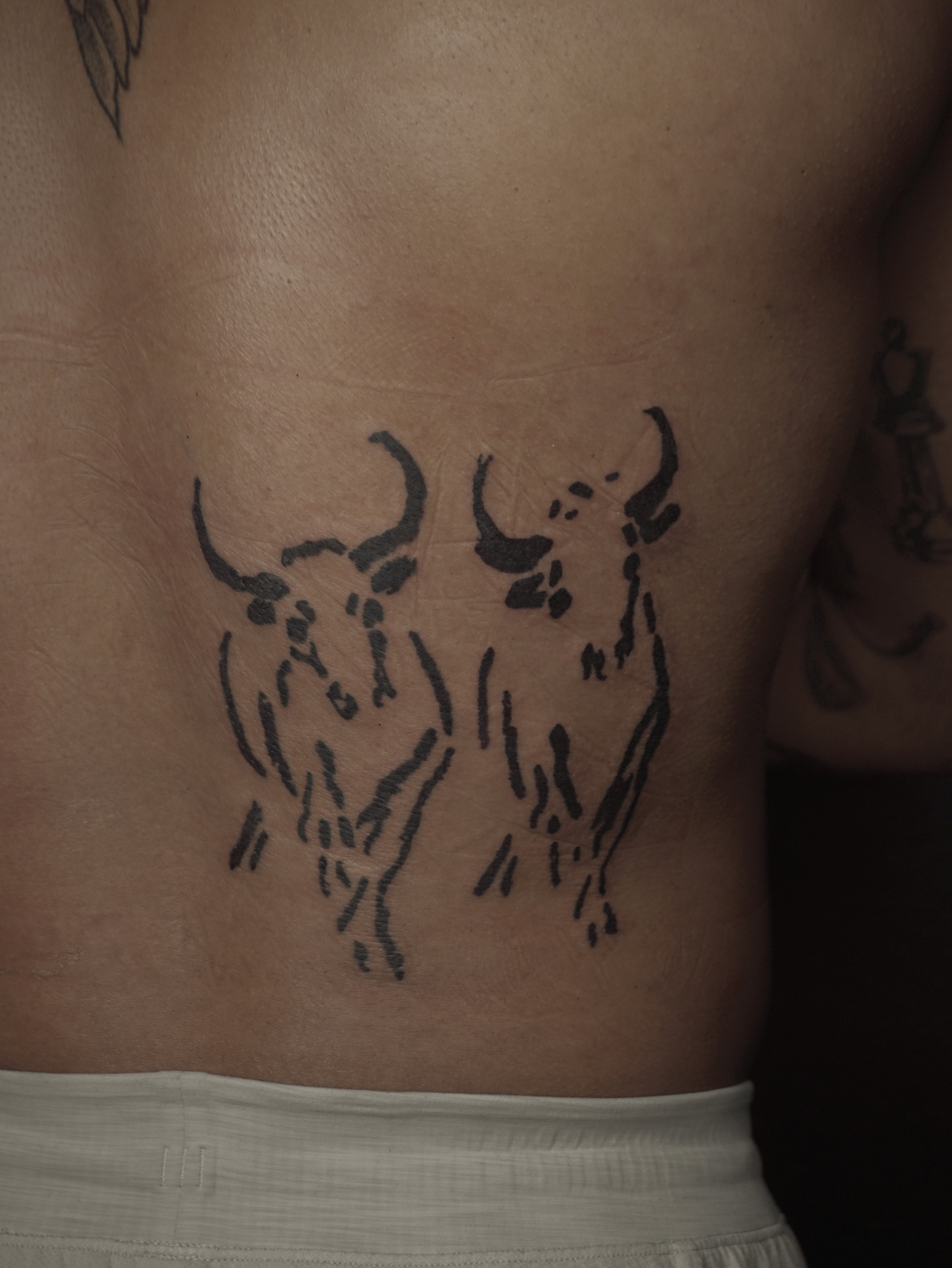 Woman with color palette