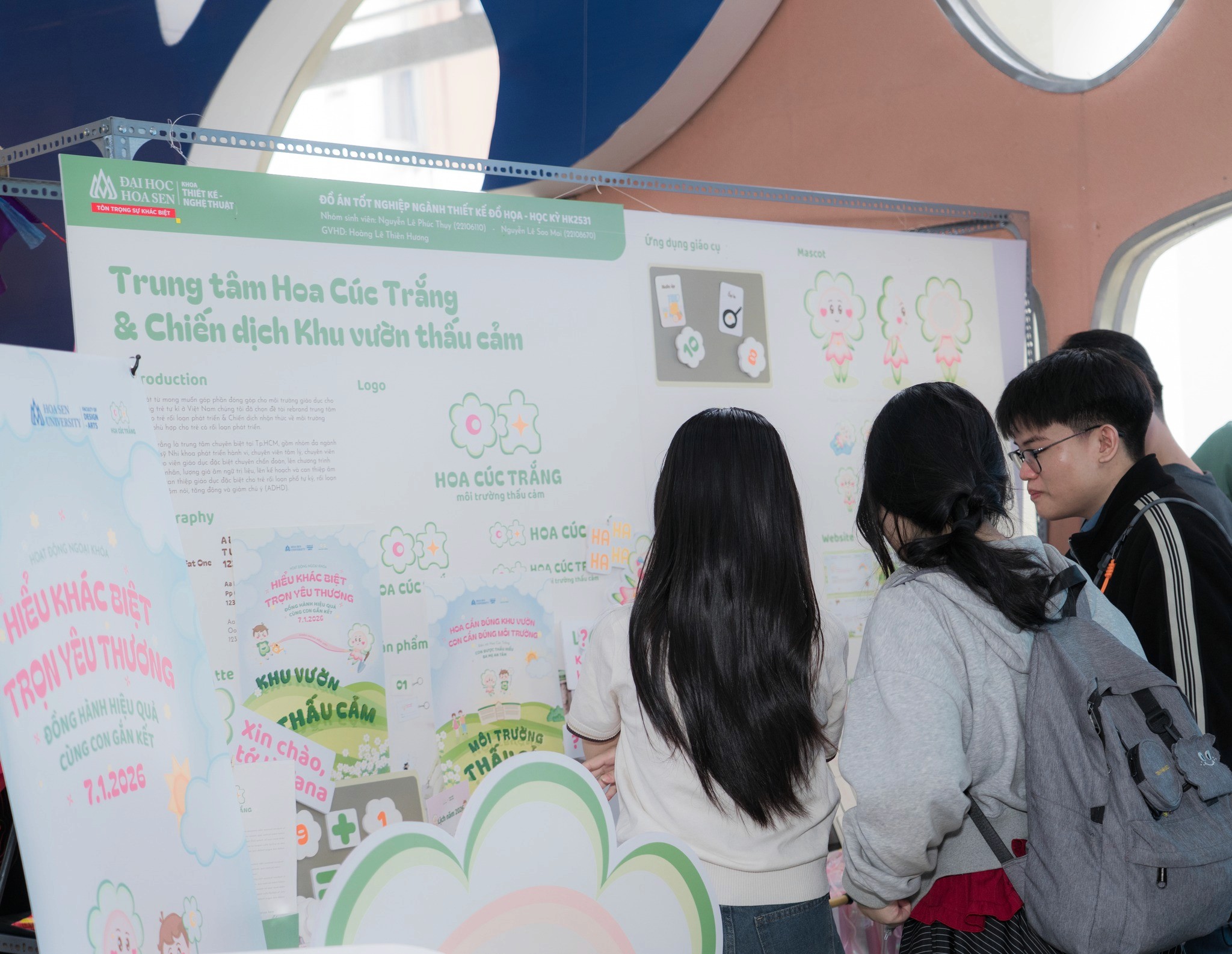 Khám phá không gian sáng tạo của sinh viên Thiết kế đồ họa và Nghệ thuật số HSU