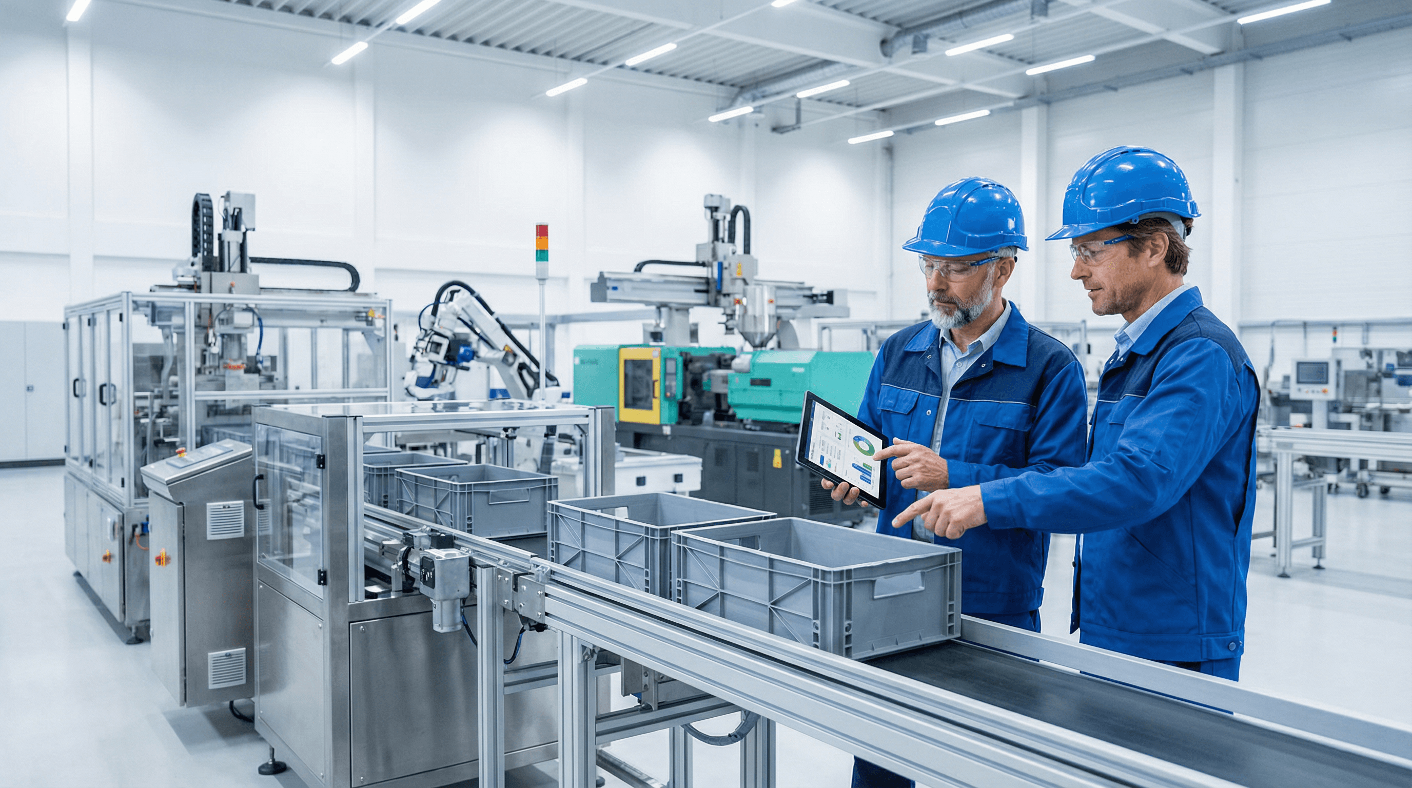 A desk with a laptop and an employee badge laying on top of it.
