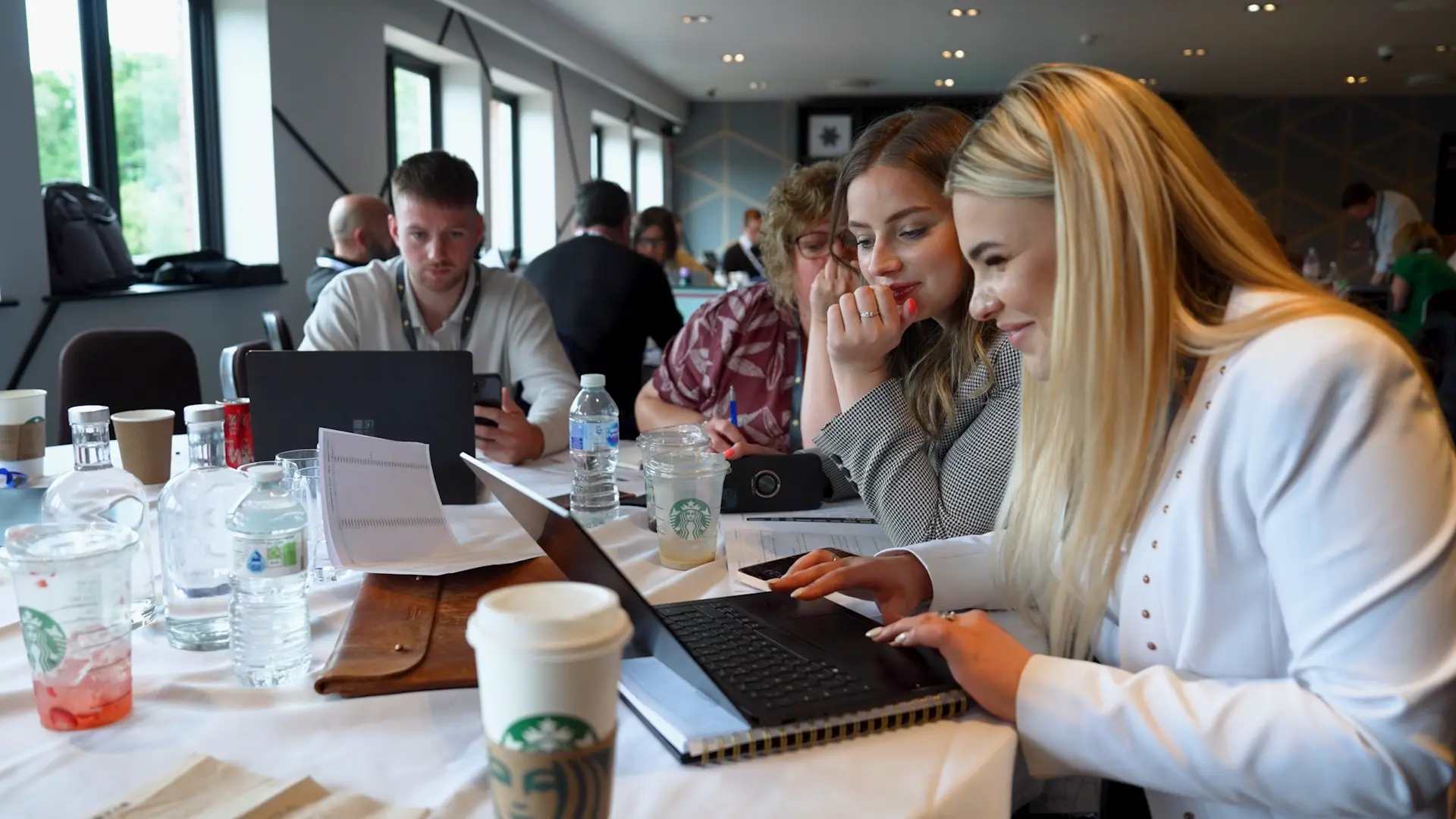 Filmorite capturing highlights of corporate real estate event