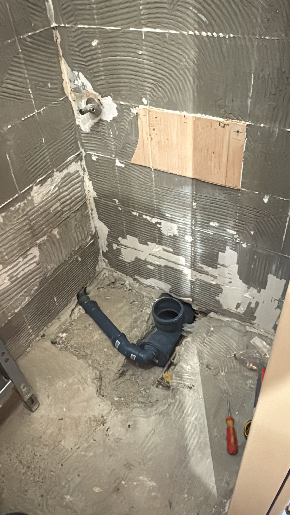 Rohinstallation Badezimmer