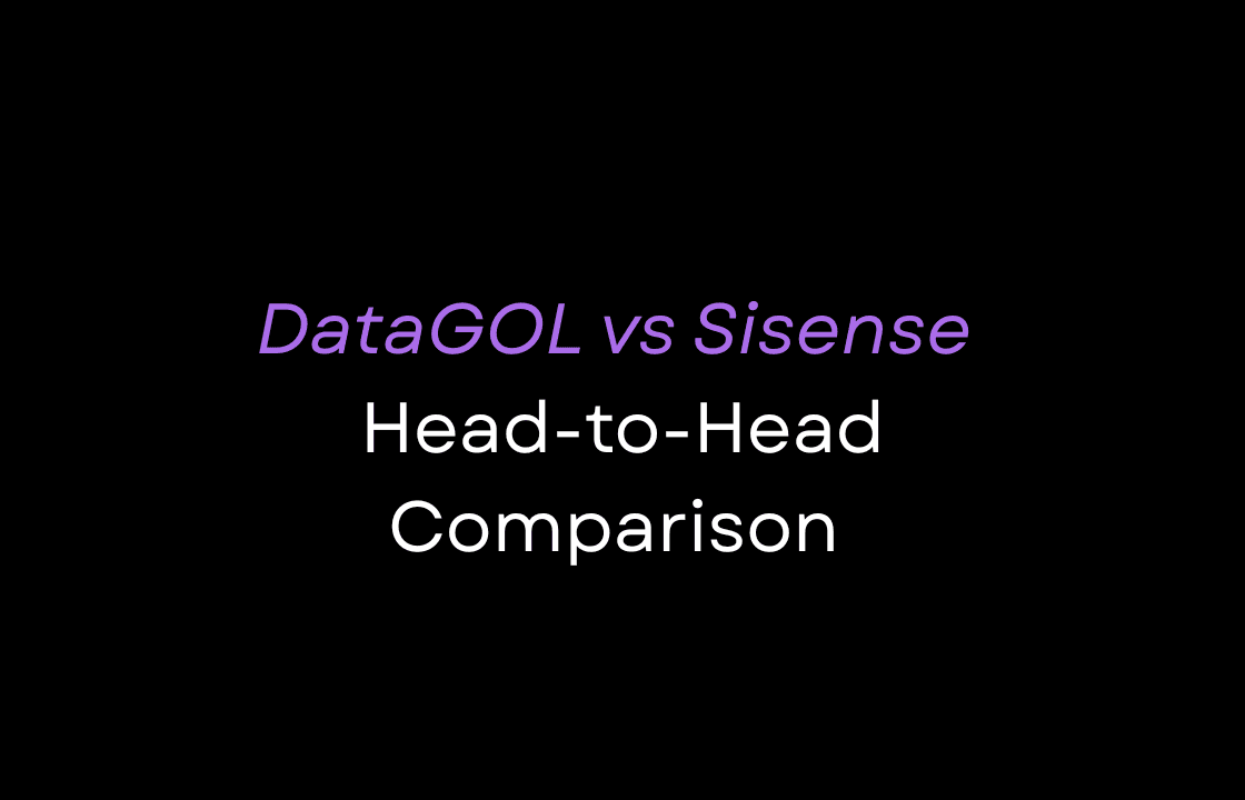 DataGOL Vs Sisense