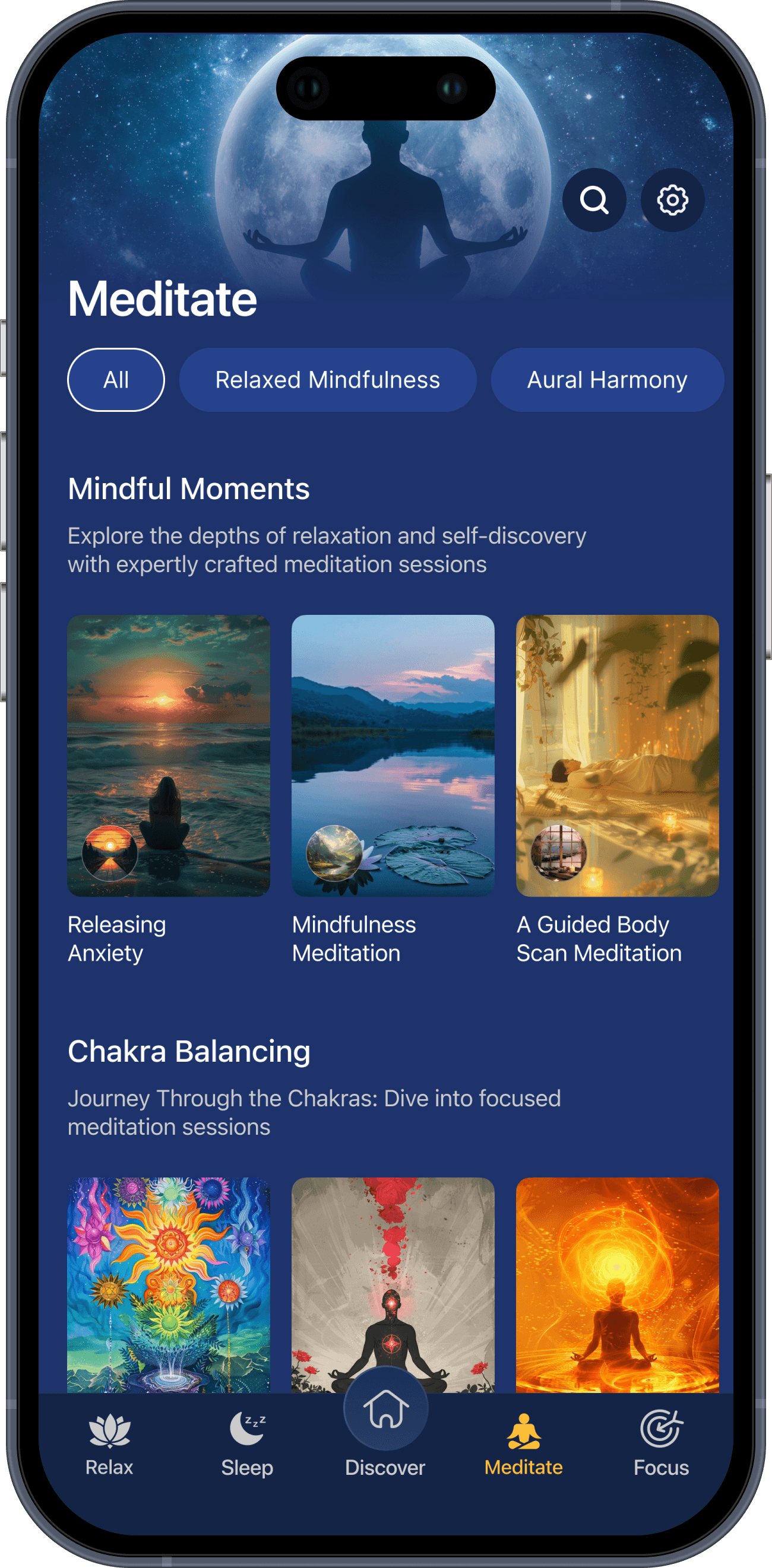 Serene Meditation Category Screenshot