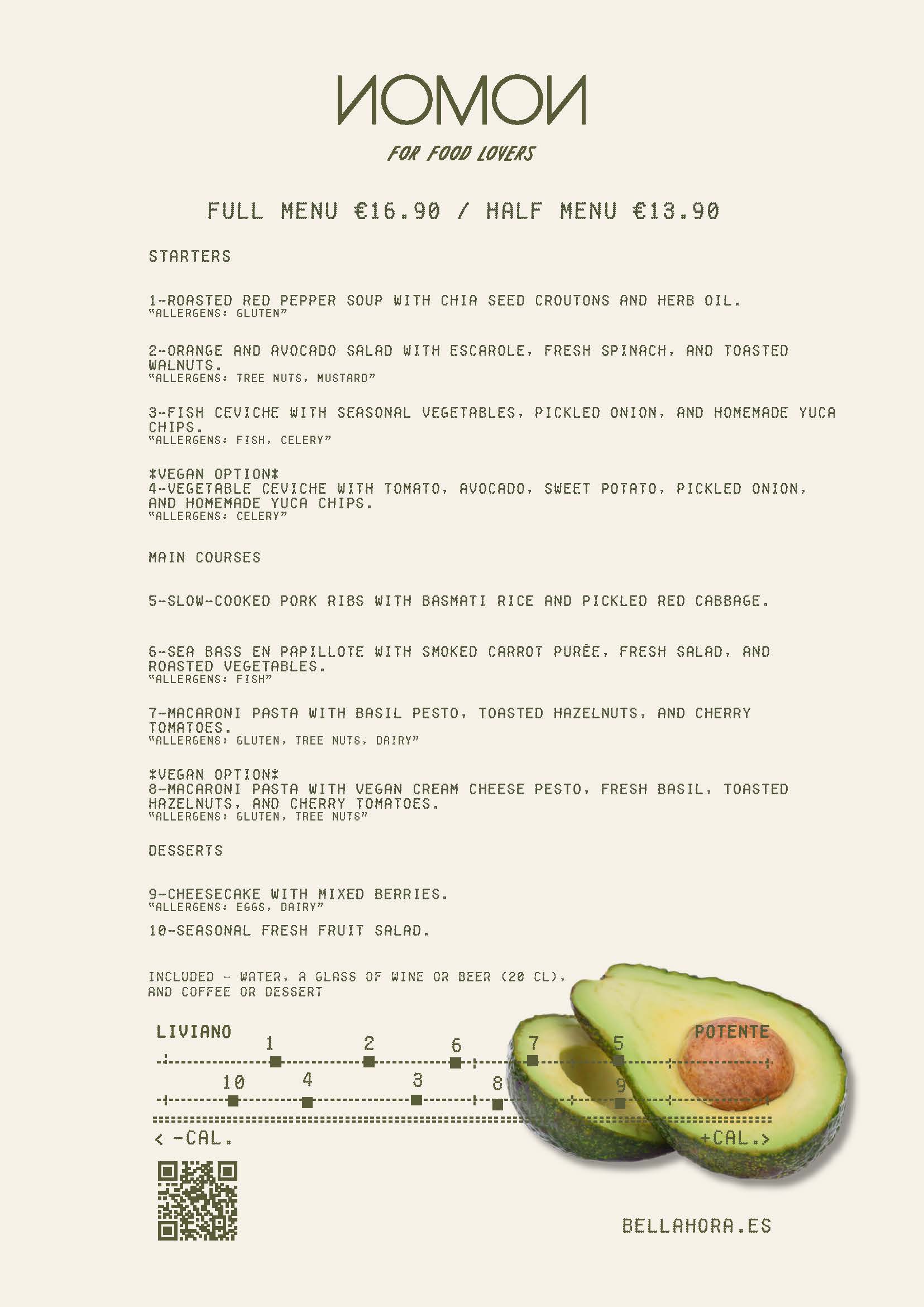 Menu Semanal