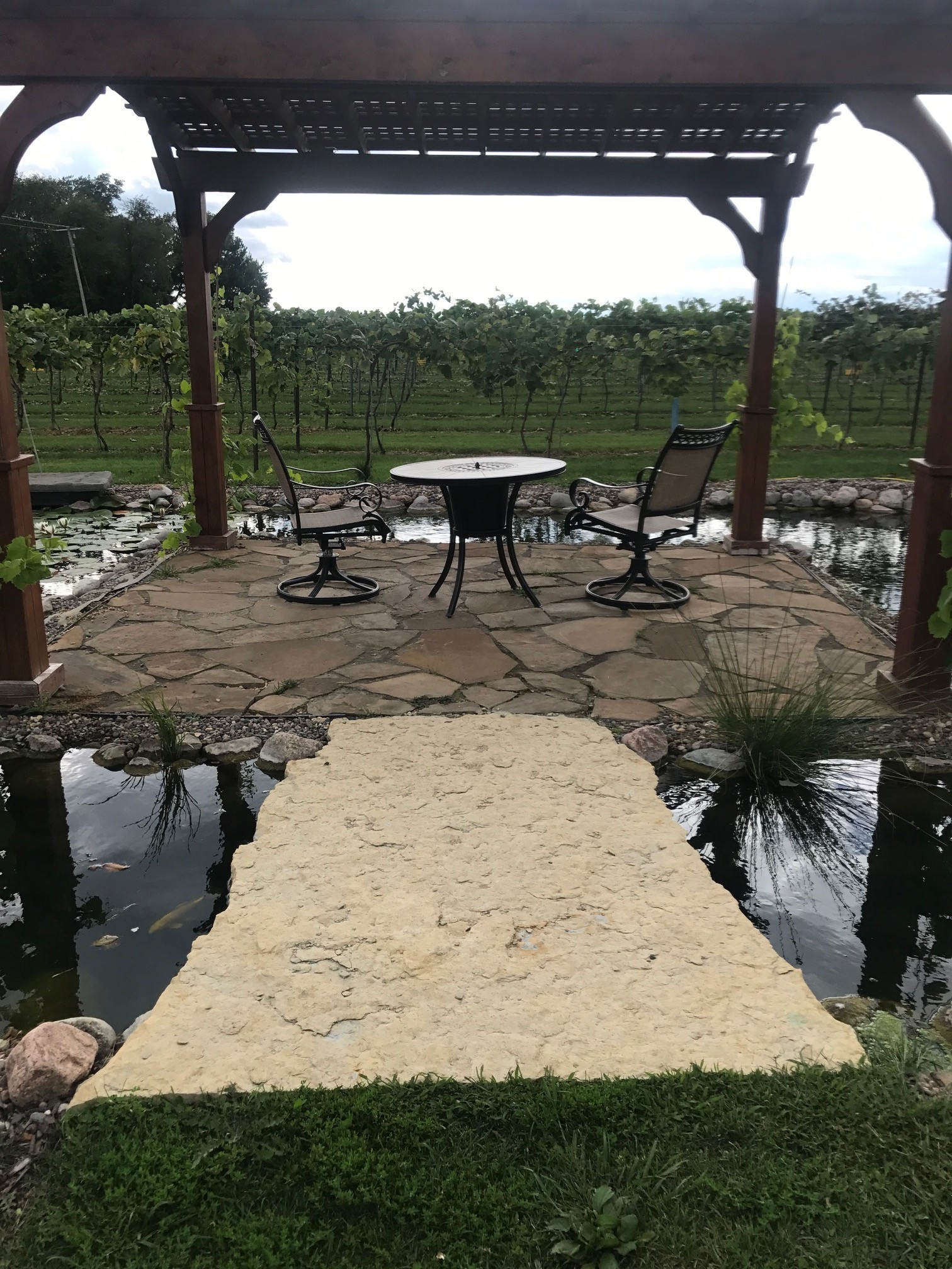 Private garden