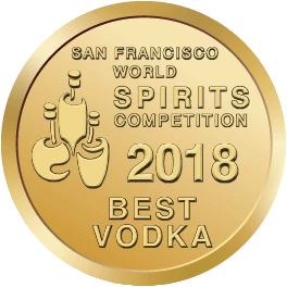 San Francisco World Spirits Competition 2018 Best Vodka award.