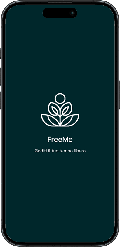 Mockup of the app homepage