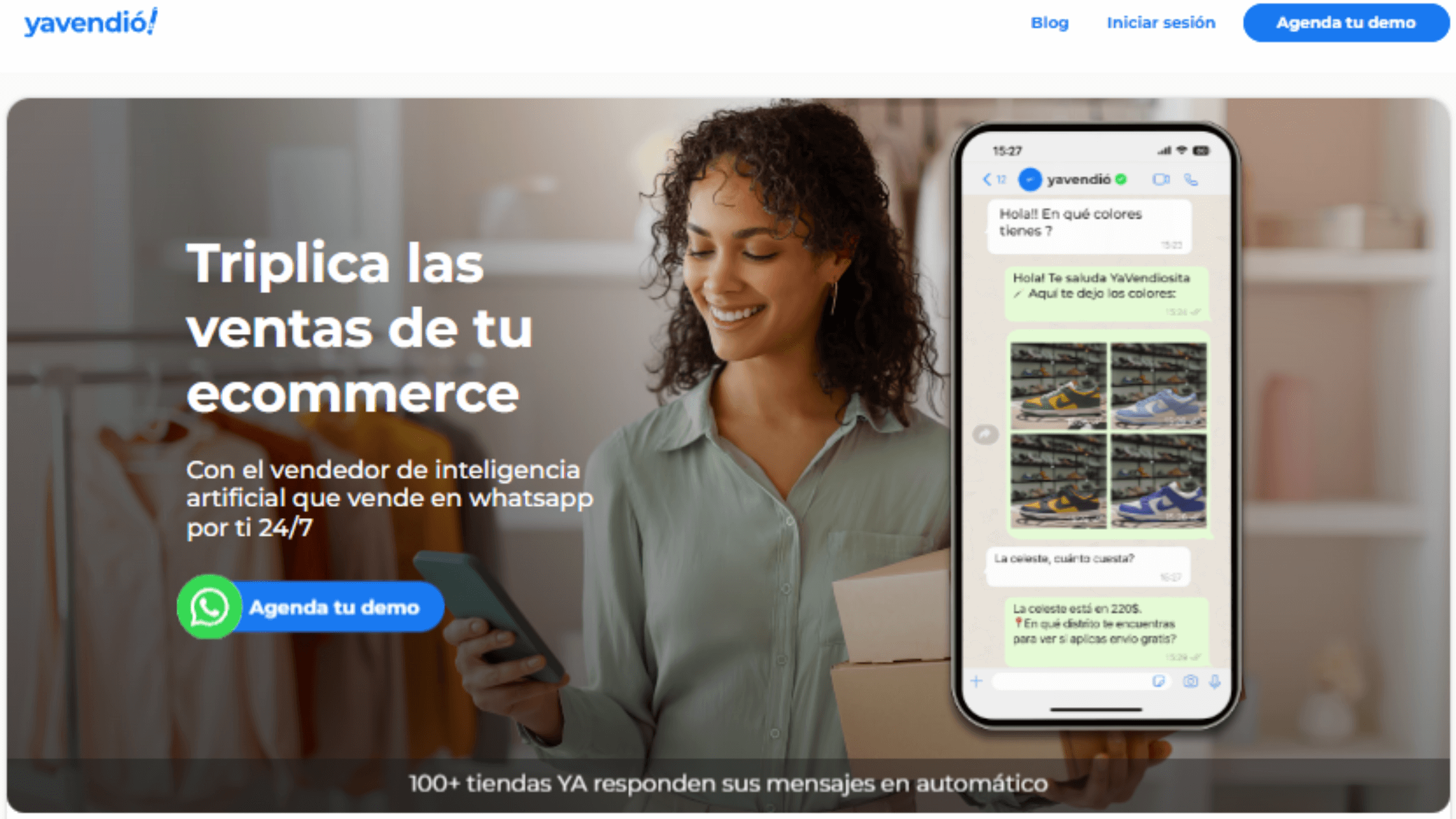 YaVendió! Tu vendedor virtual con inteligencia artificial para ventas por WhatsApp