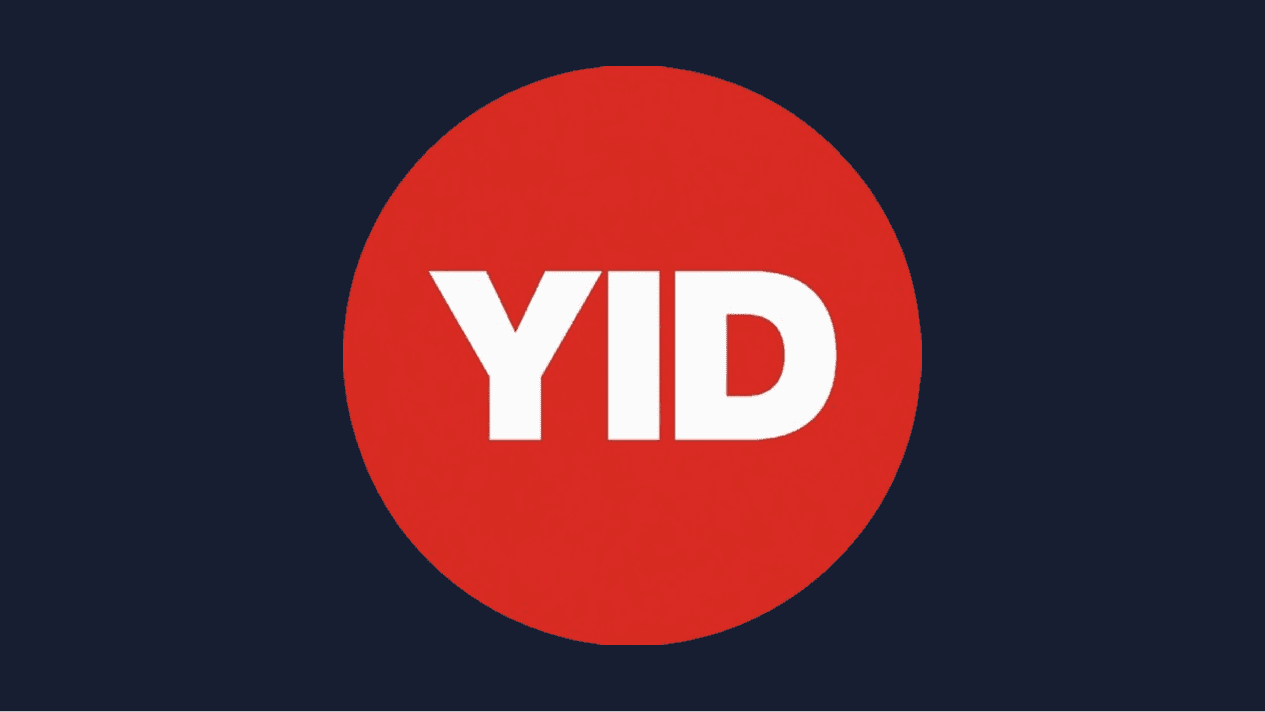YID Talks logo. The program is modeled on TED talks. Photo courtesy of Colonie Chabad.