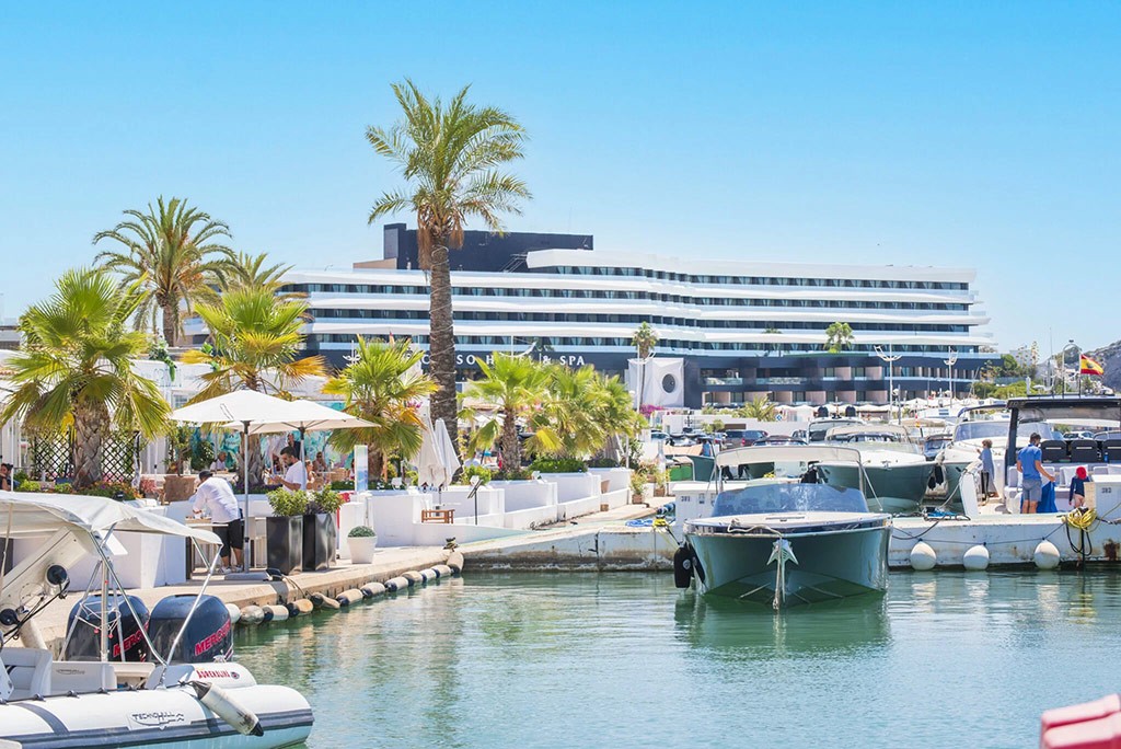 Marina Botafoch in Ibiza close to Luxury Villa Can Nemo