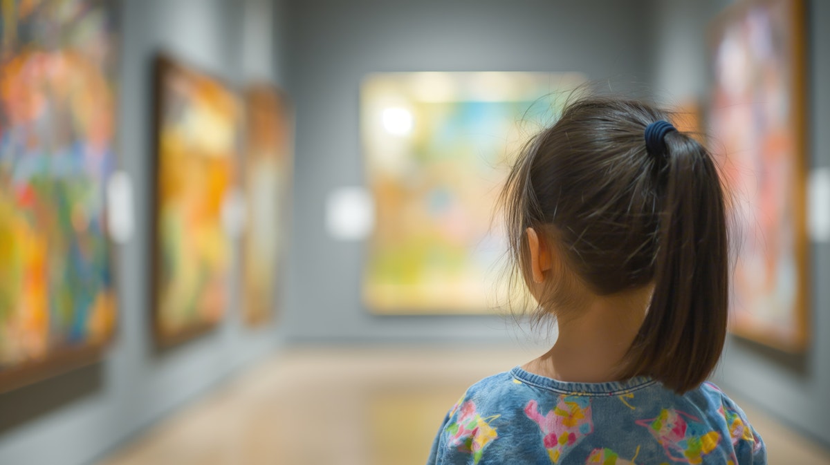 Interior of Mobile Black History Museum with educational displays
