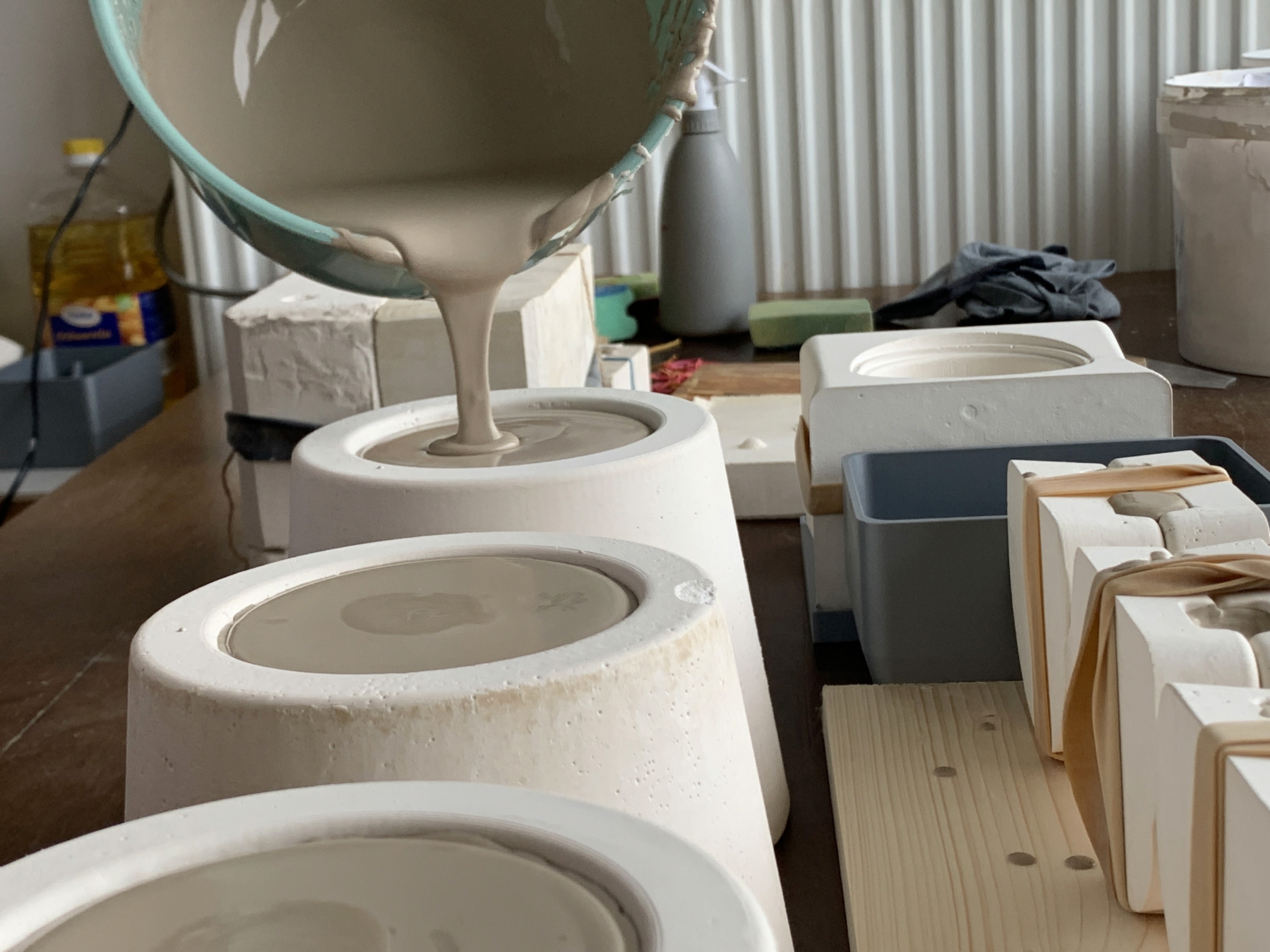 Image of sketches on a wall