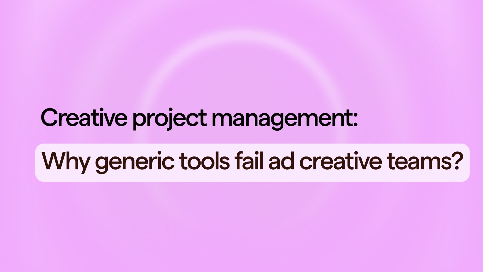 Image of the blog title text on a purple background