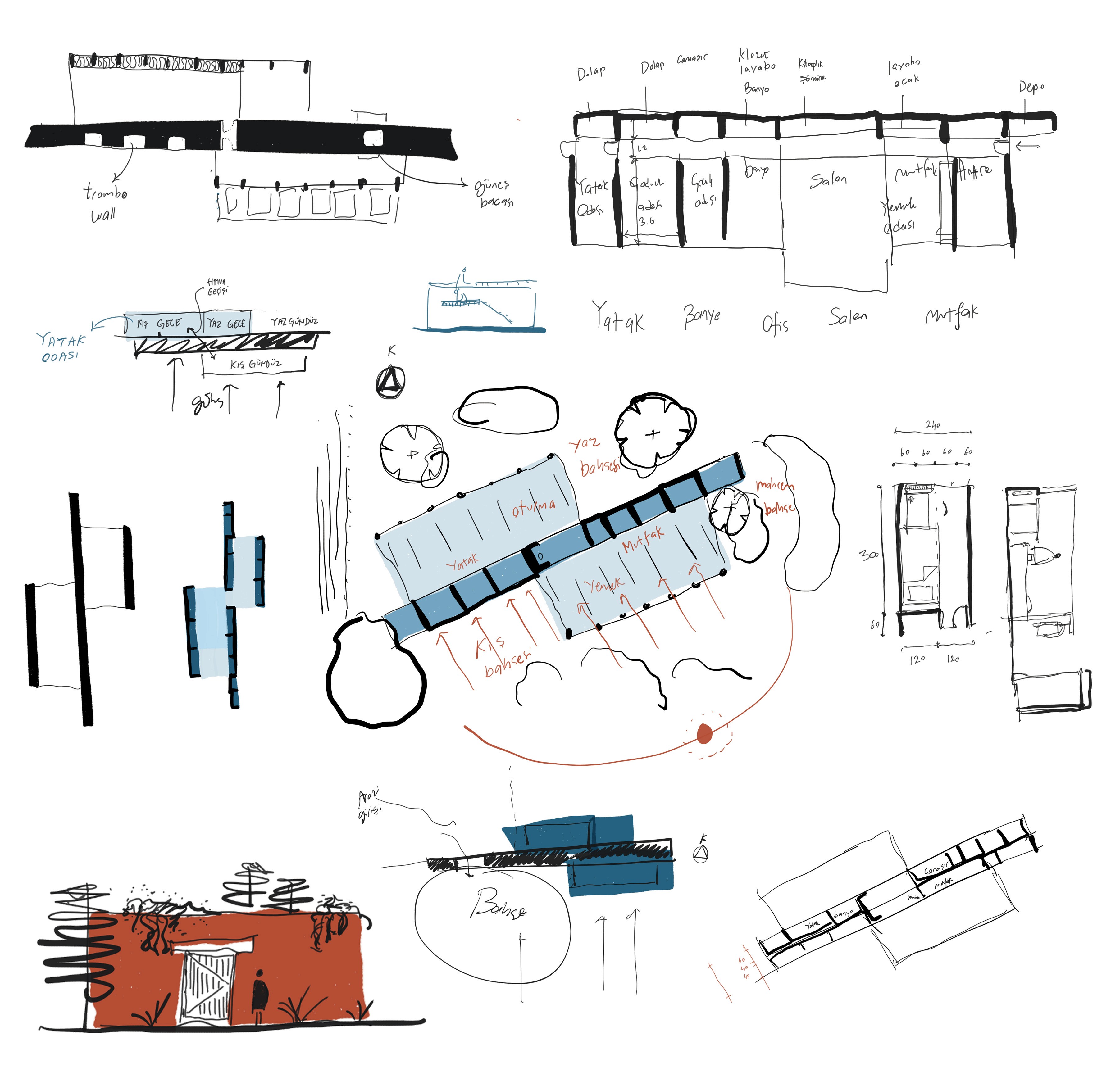 pergamon_house_project_explain_ediz_demirel_works_edworks_architecture_studio_sketch_sketches_drawing_eskiz_edwork