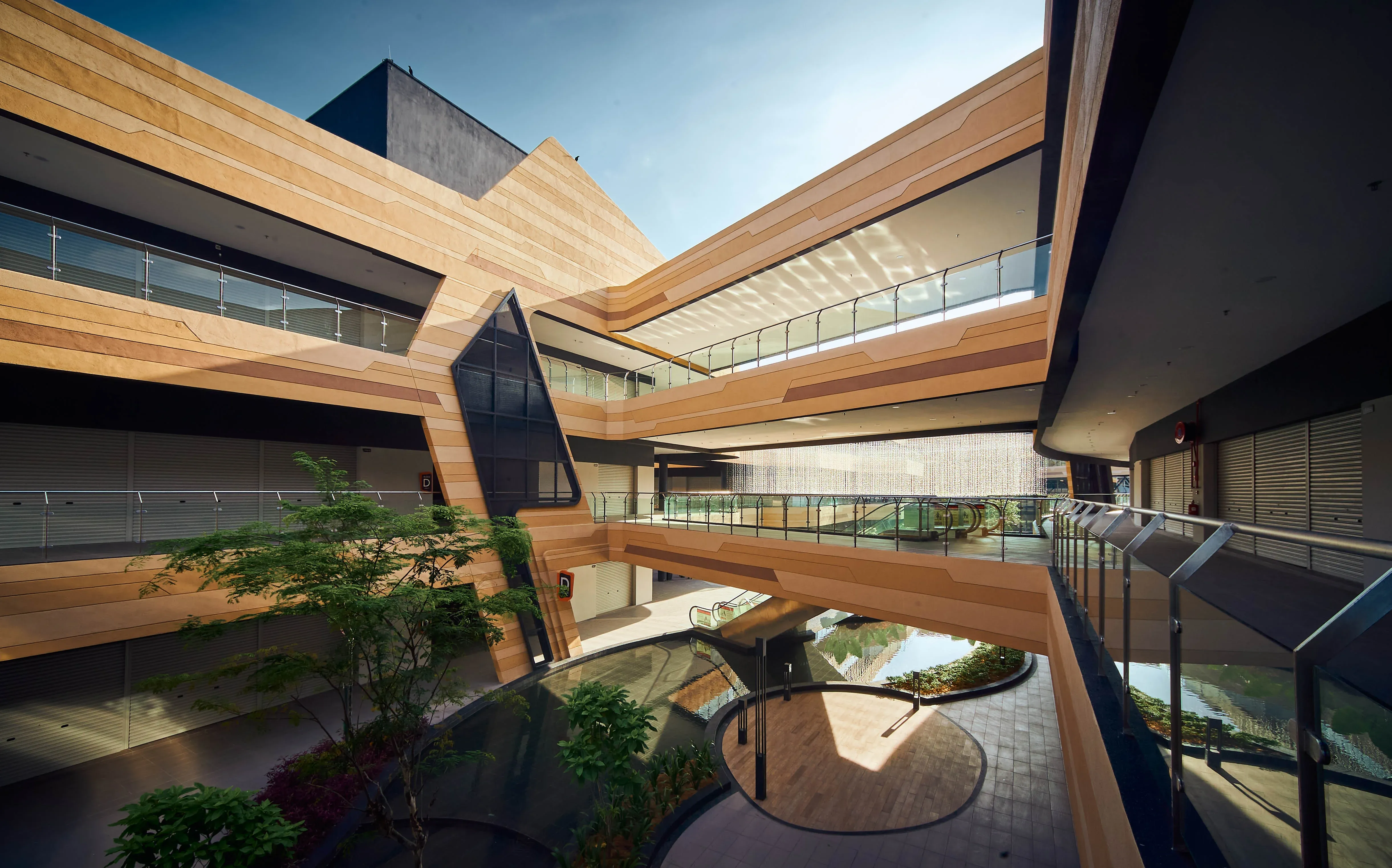 Exterior view of Eco Hill project by Asima Architects