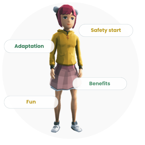 Abstract metalic shape