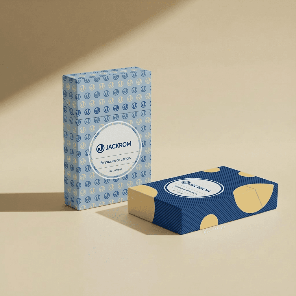 Empaque de cartón personalizado para producto premium