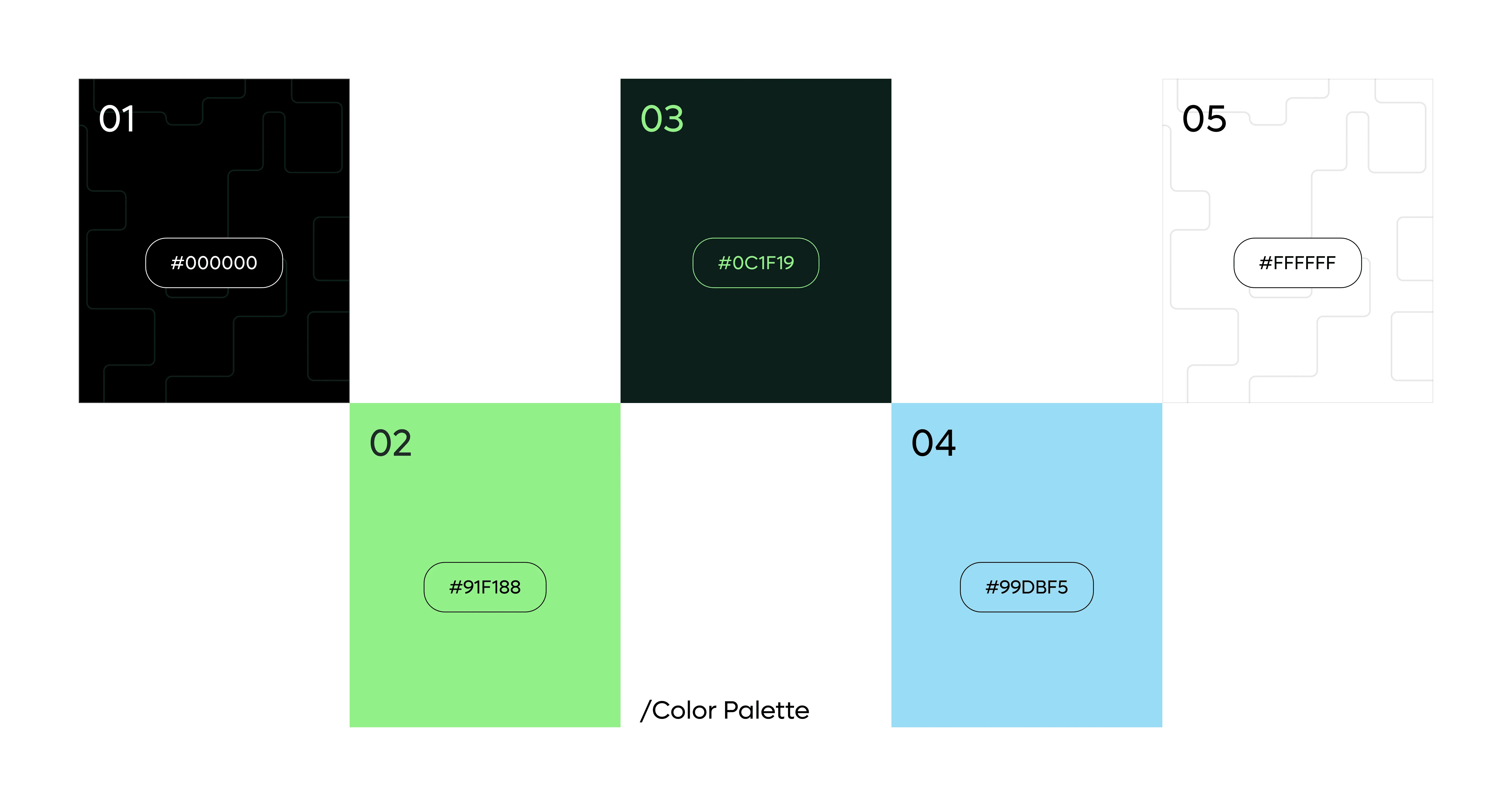 Creative UI/UX design color palette – Artonest