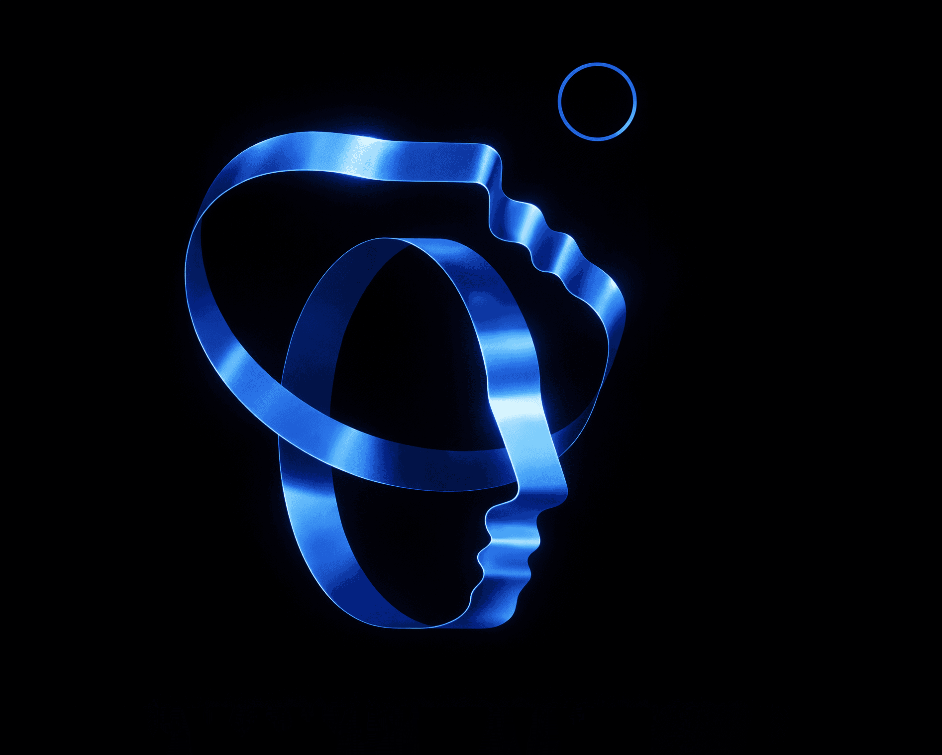 Black cosmetic product bottle against a dark background