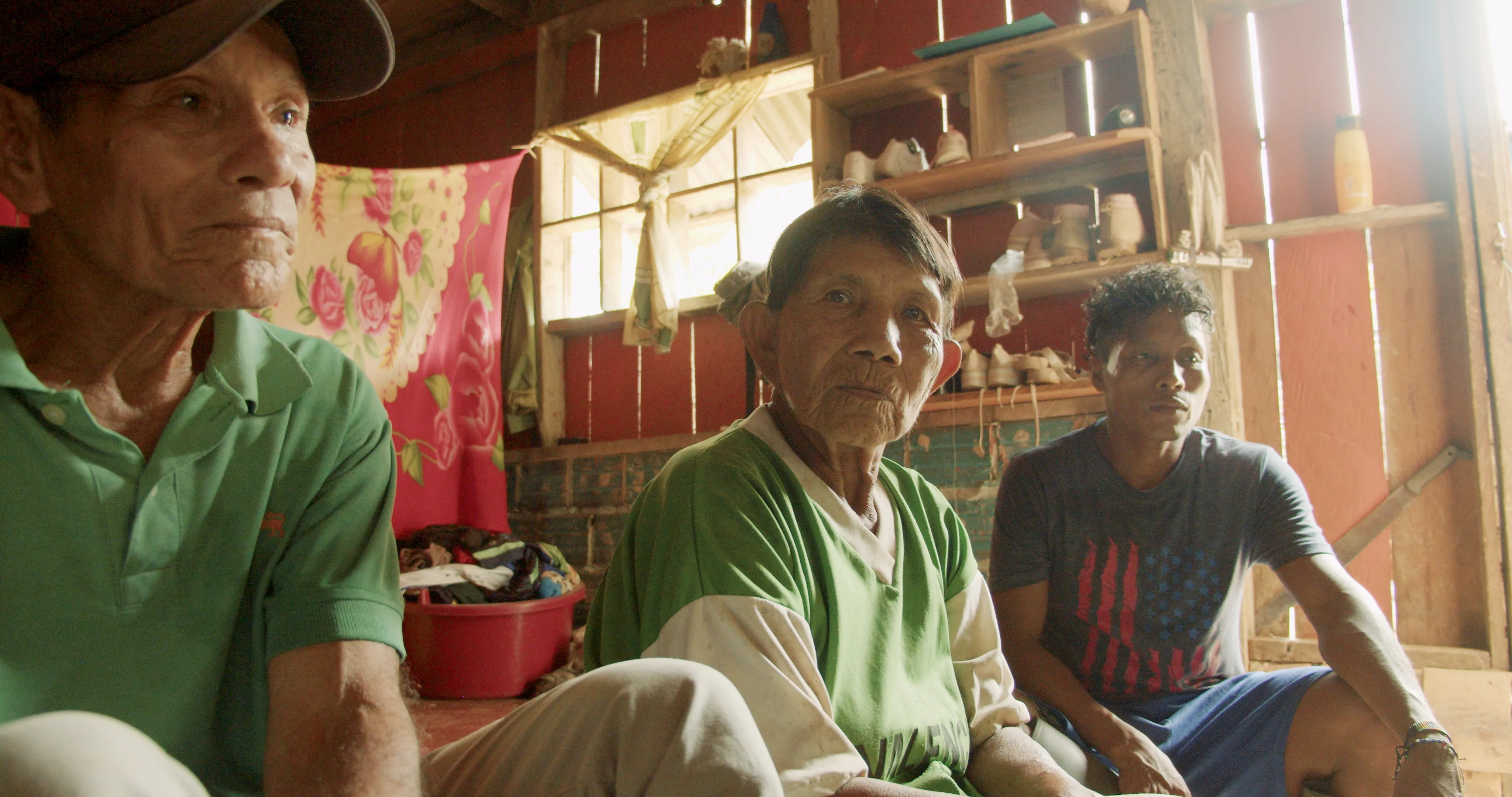 three locals gather to tell their stories