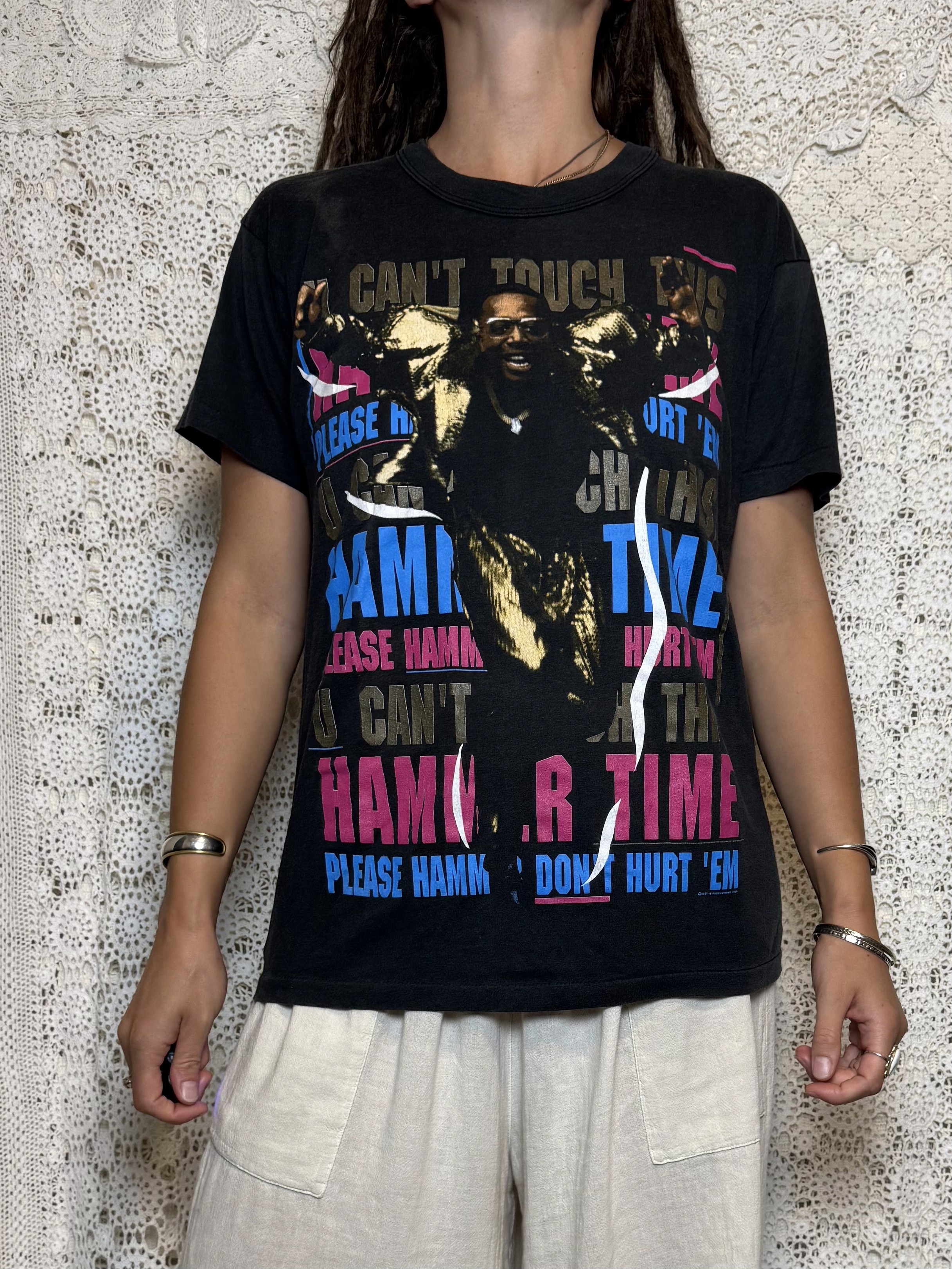 vintage MC Hammer single stitch can't touch this rap tee