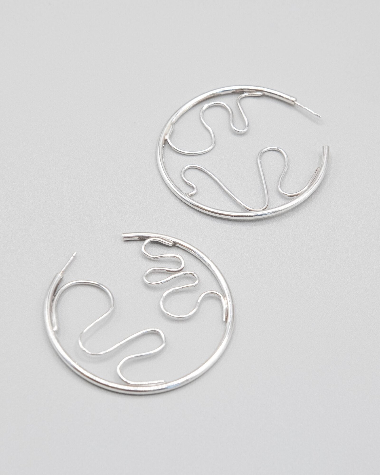 River Hoops Silver Small