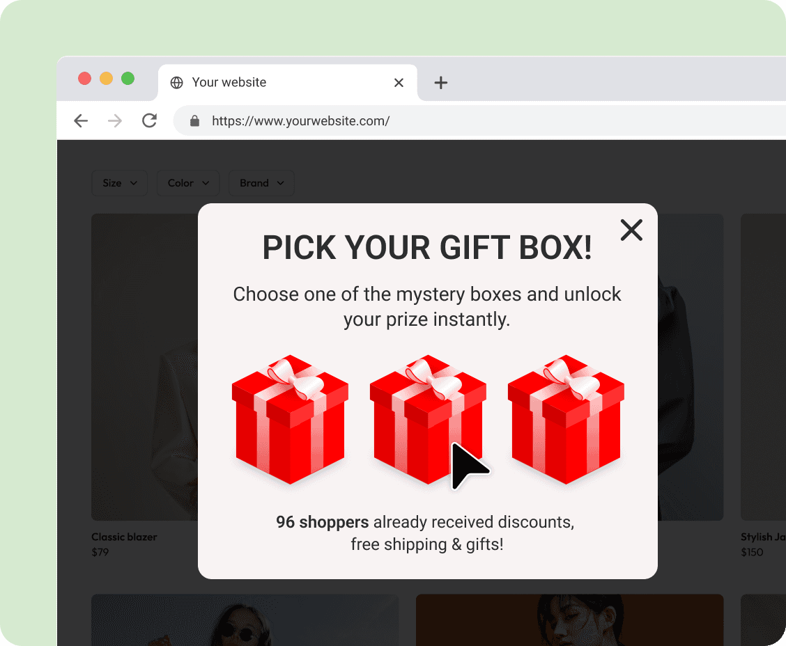 Claspo - Highlight a Few Offers with Slider