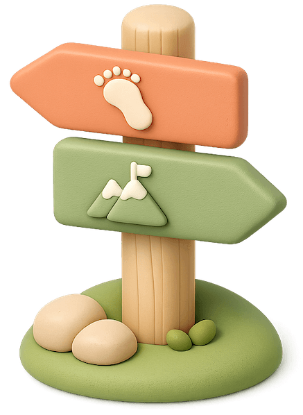 Hiking Trail Signpost