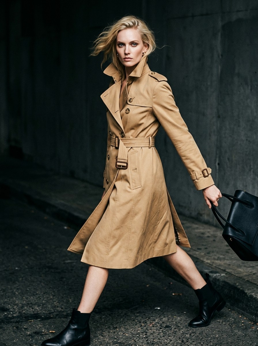 Halston Trench